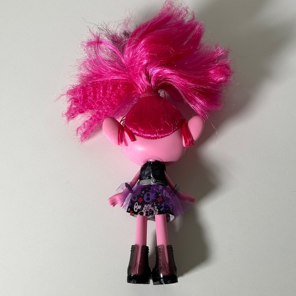 Dreamworks Troll Dolls Set Of 5 Queen Poppy Spruce Bruce Floyd (33Y) - Picture 9 of 9